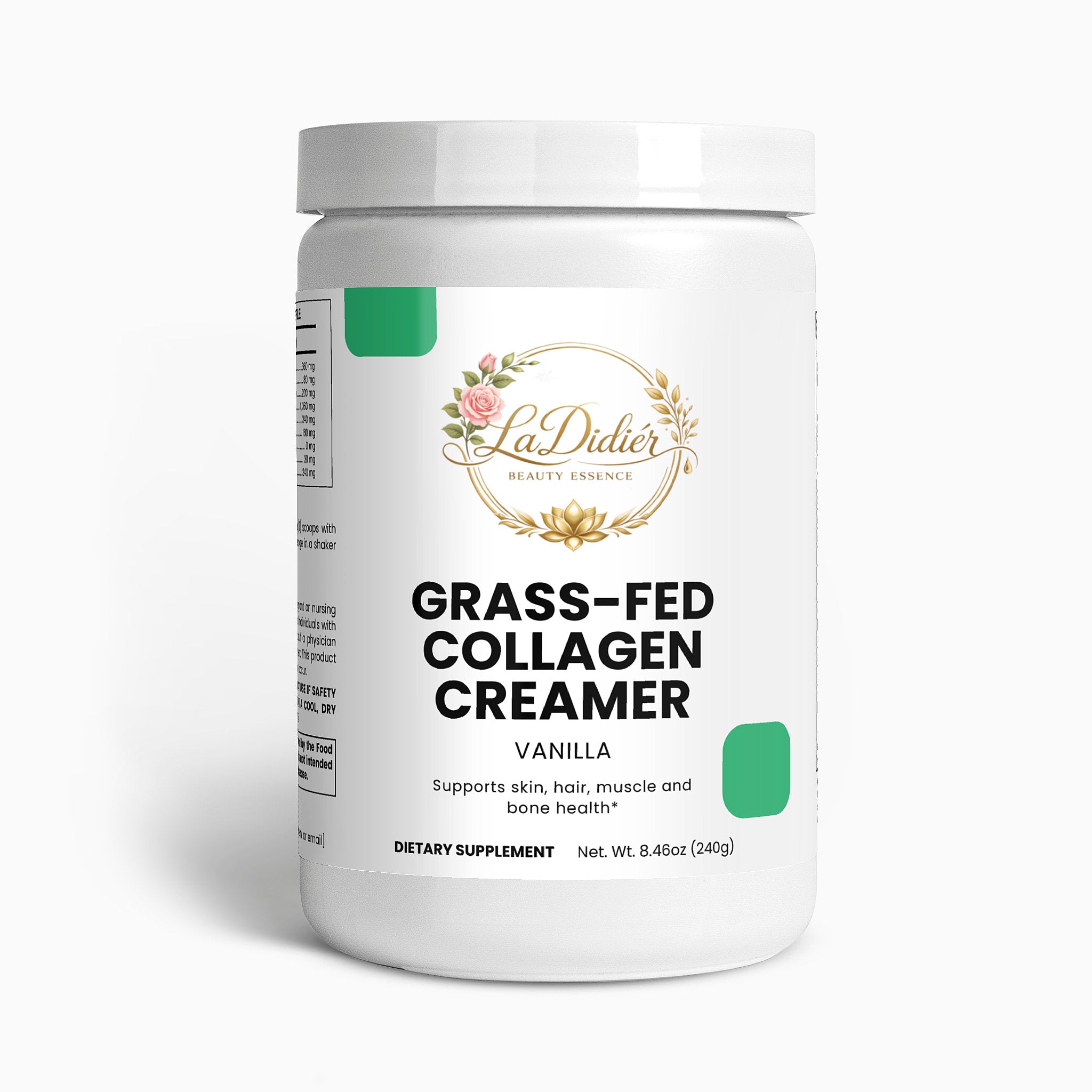 Grass-Fed Collagen Creamer (Vanilla)