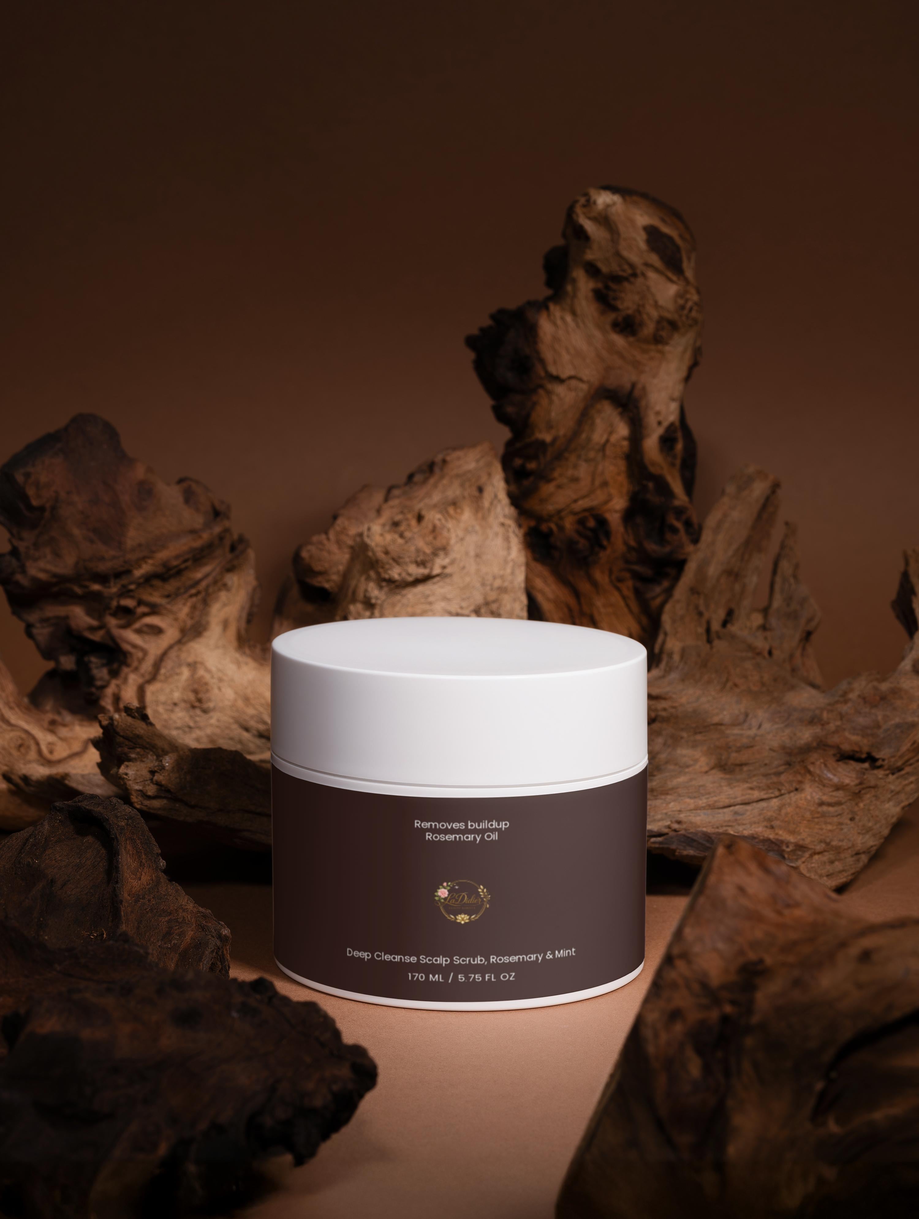 Deep Cleanse Scalp Scrub, Rosemary & Mint