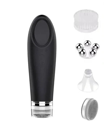 U900 Soft Silicone Face Scrubber  Cleansing Brush Face Clean Device Face Exfoliator Facial Massager Beauty Wand Facify
